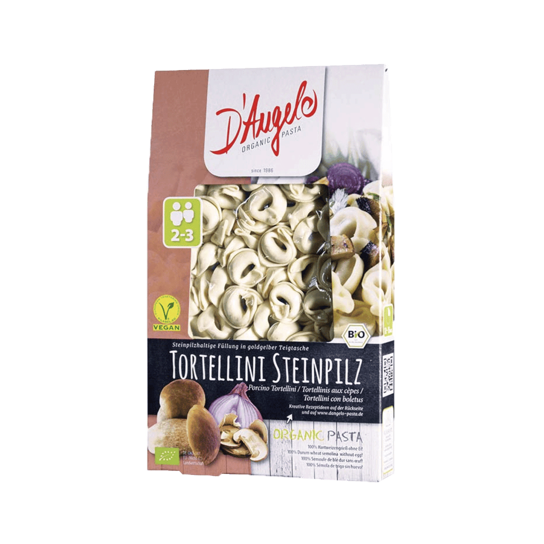Tortellini ai funghi porcini 250 g, D’Angelo