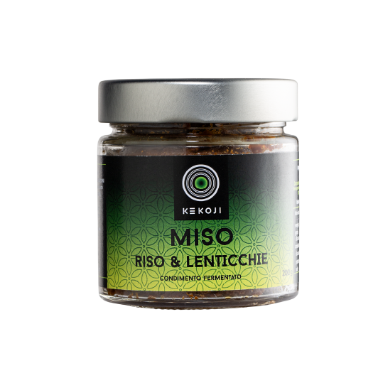 Miso riso e lenticchie 200 g, Kekoji