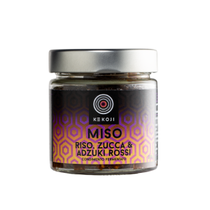 Miso riso, zucca e adzuki rossi 200 g, Kekoji