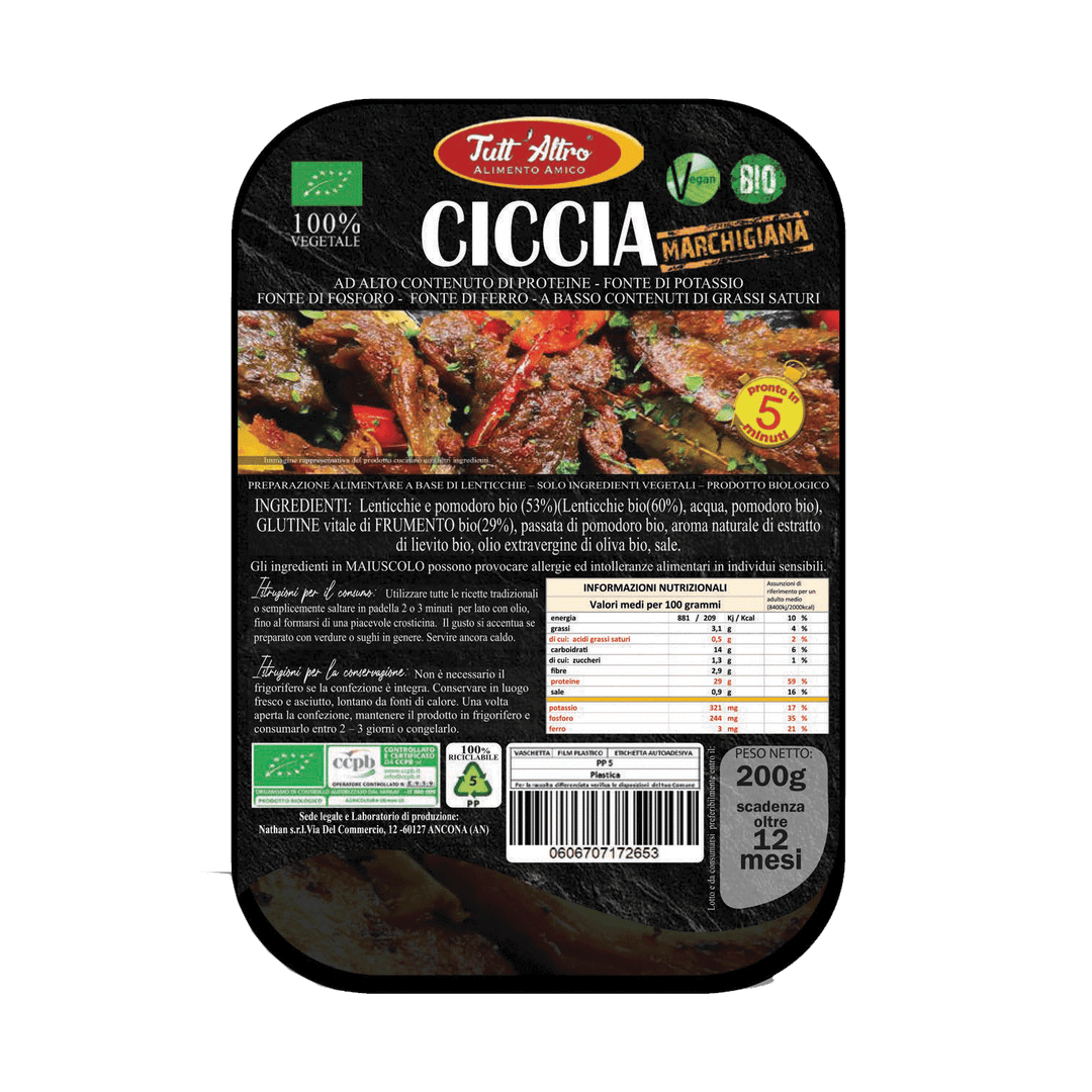 Ciccia marchigiana 500 g, Tutt’Altro