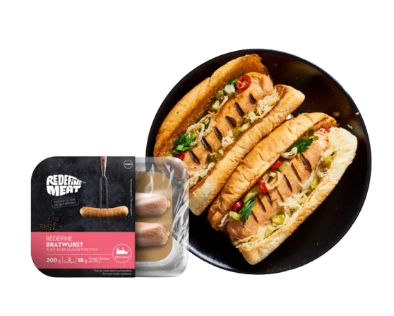 Bratwurst wurstel 200 g, Redefine Meat