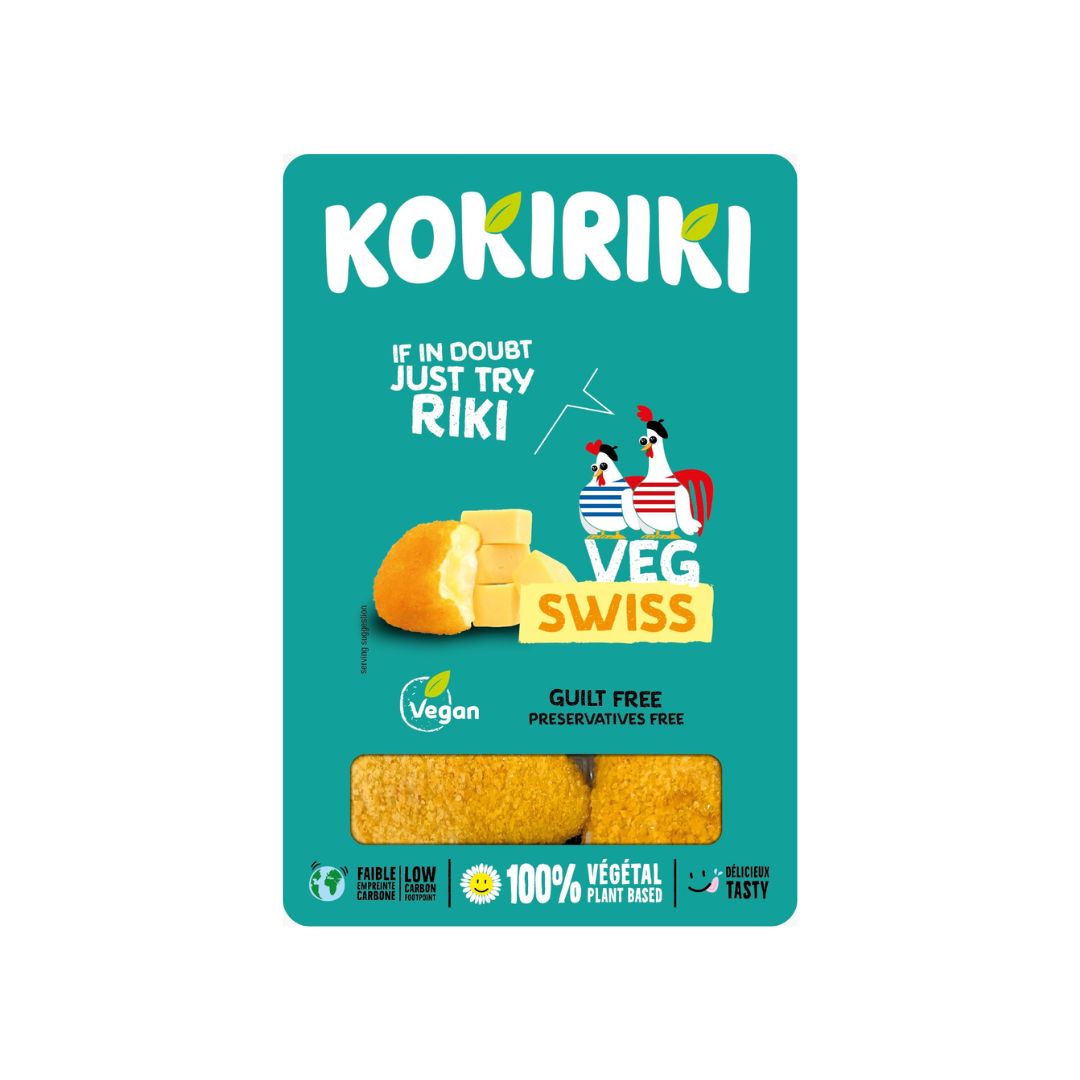 Nuggets gusto svizzero di formaggio veg 200 g, Kokiriki