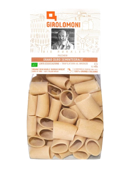 Paccheri semintegrali BIO 400g, Girolomoni