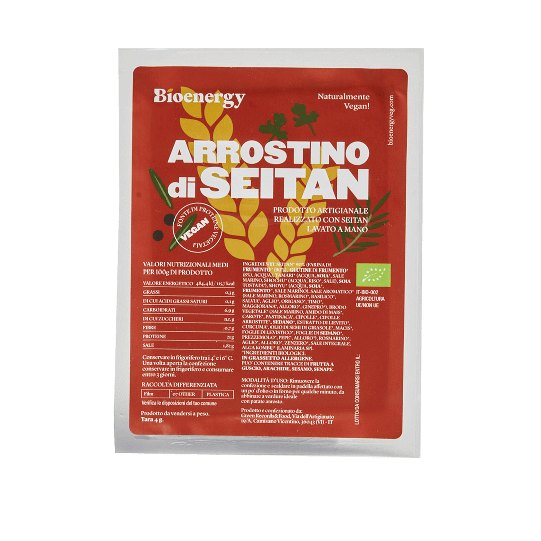 Arrostino di seitan 220 g, Bioenergy