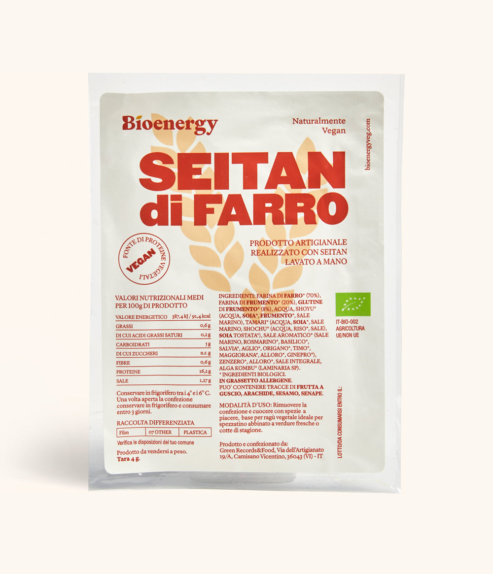 Seitan di farro 300 g, Bioenergy