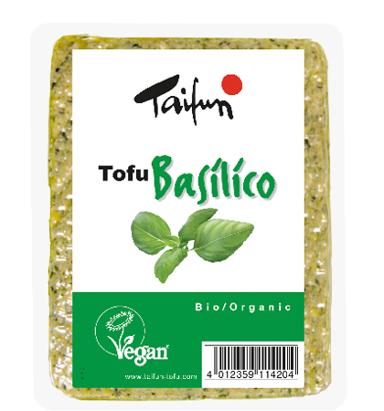 Tofu al basilico 200 g, Taifun