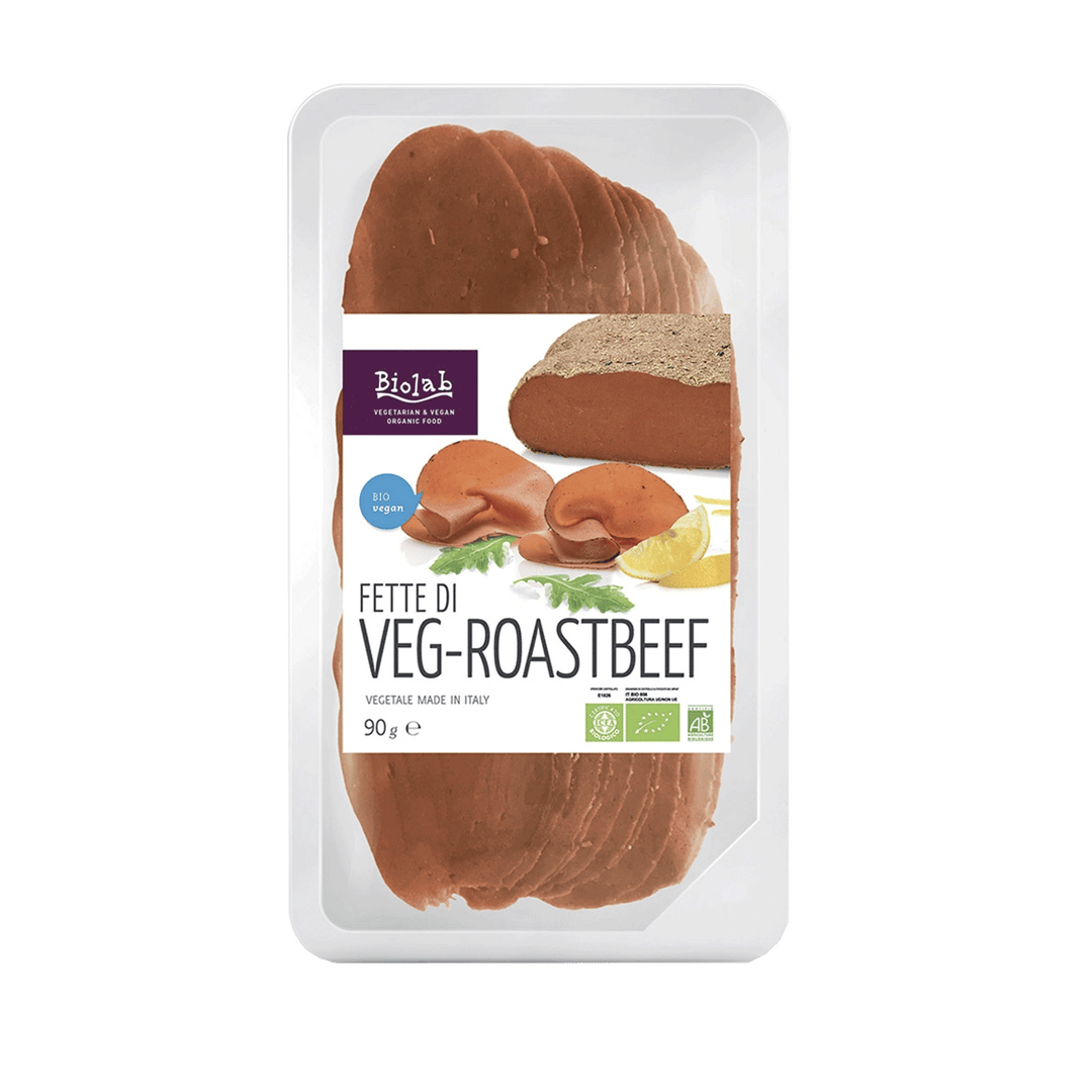 Veg roastbeef 90 g, Biolab