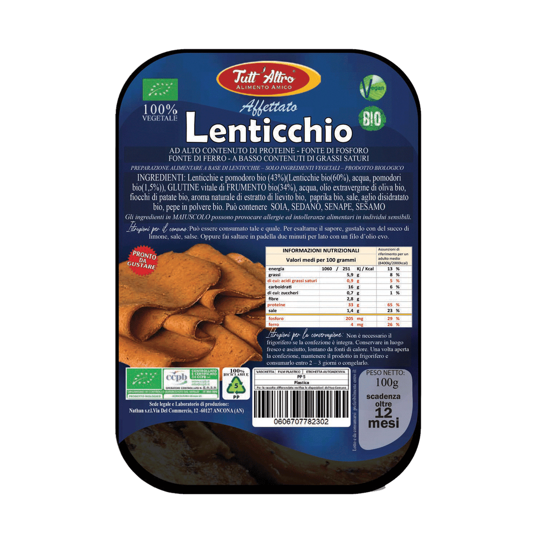 Lenticchio 100 g, Tutt’Altro