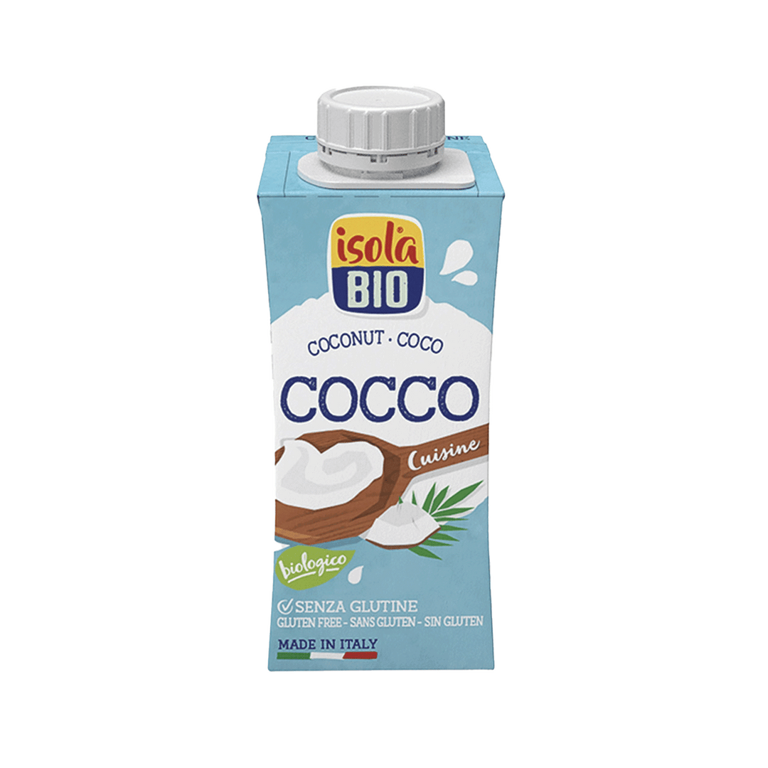 Crema da cucina al cocco 200 ml, Isola Bio