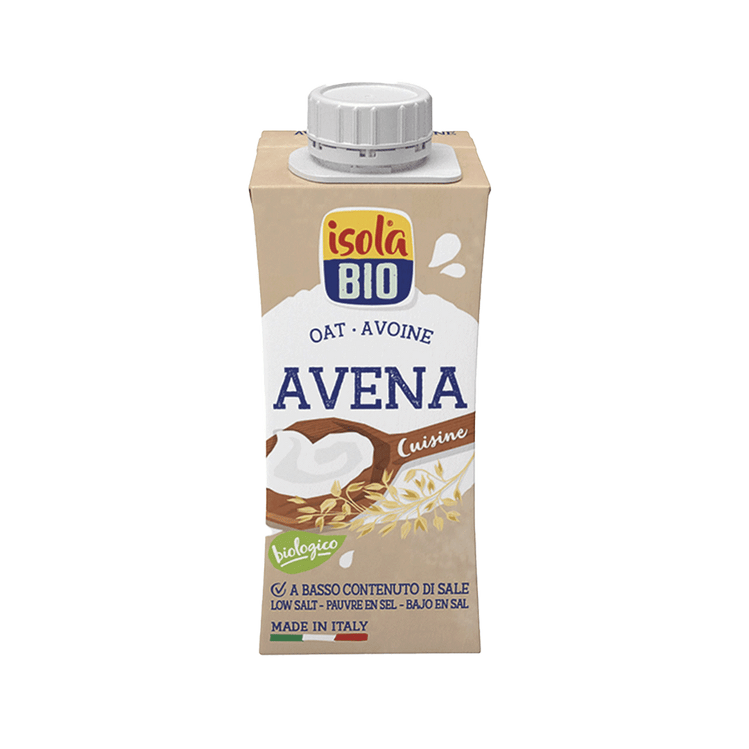 Crema da cucina all’avena 200 ml, IsolaBio