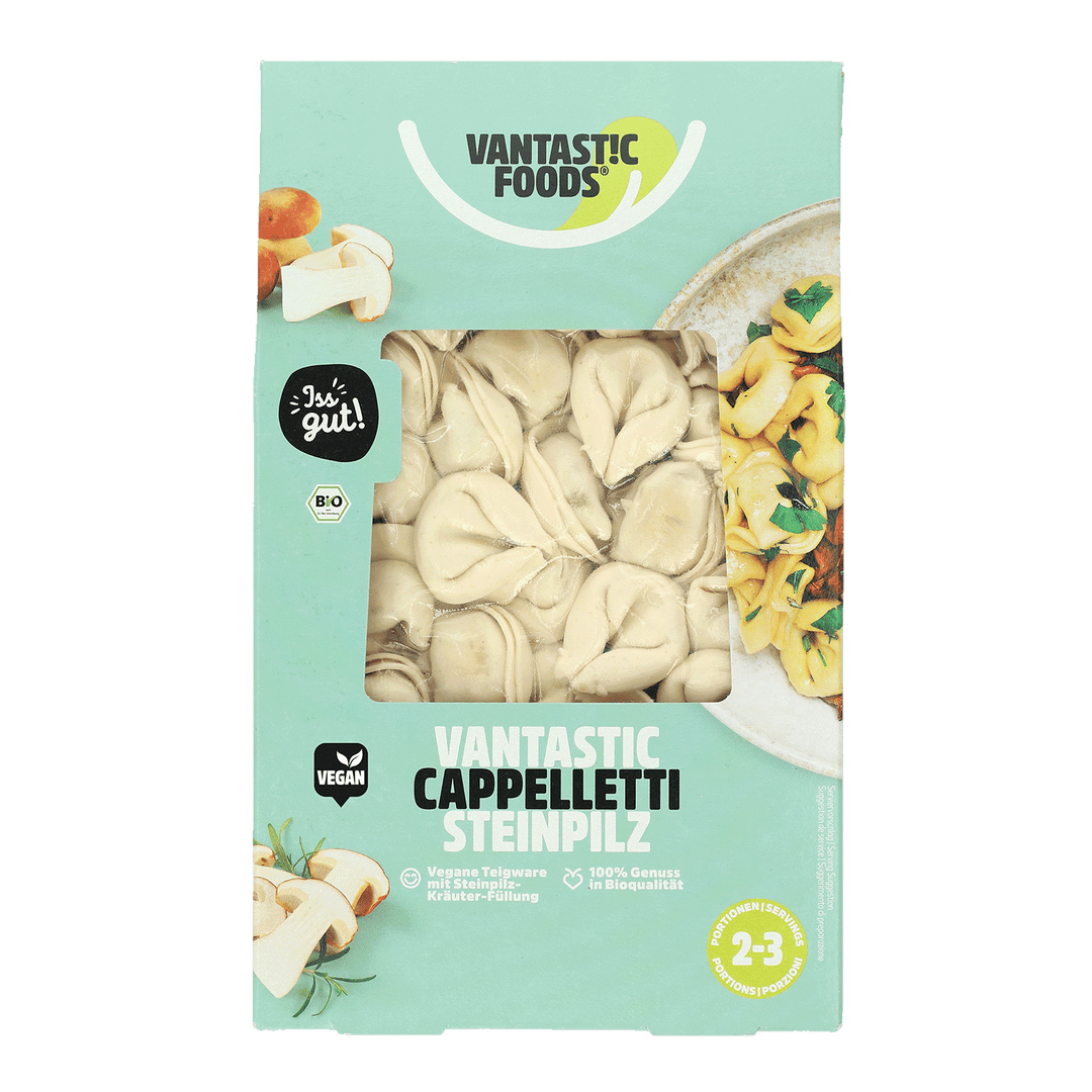 Cappelletti ripieni di porcini 250 g, Vantastic Food