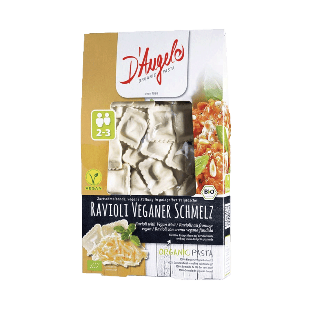 Ravioli al ripieno vegetale 250 g, D’Angelo