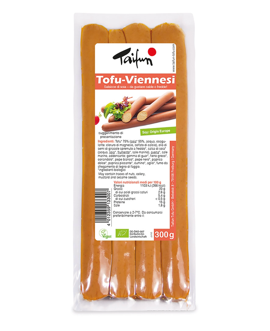 Viennesi di tofu 300 g, Taifun