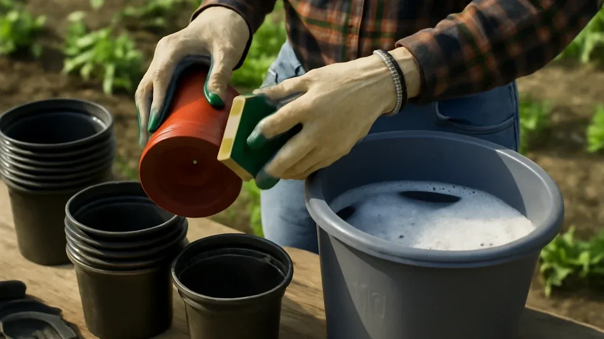 Vasi di plastica delle piante: come riutilizzarli e pulirli correttamente