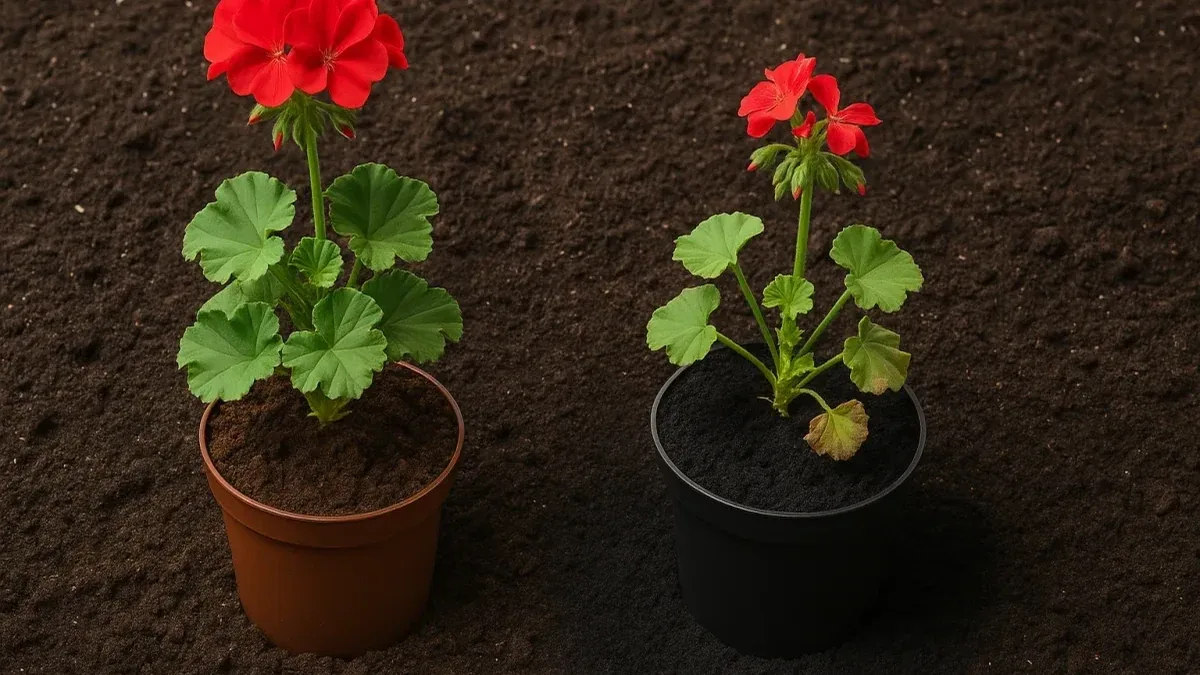 Begonia in vaso con terriccio zuppo: come intervenire senza stressarla