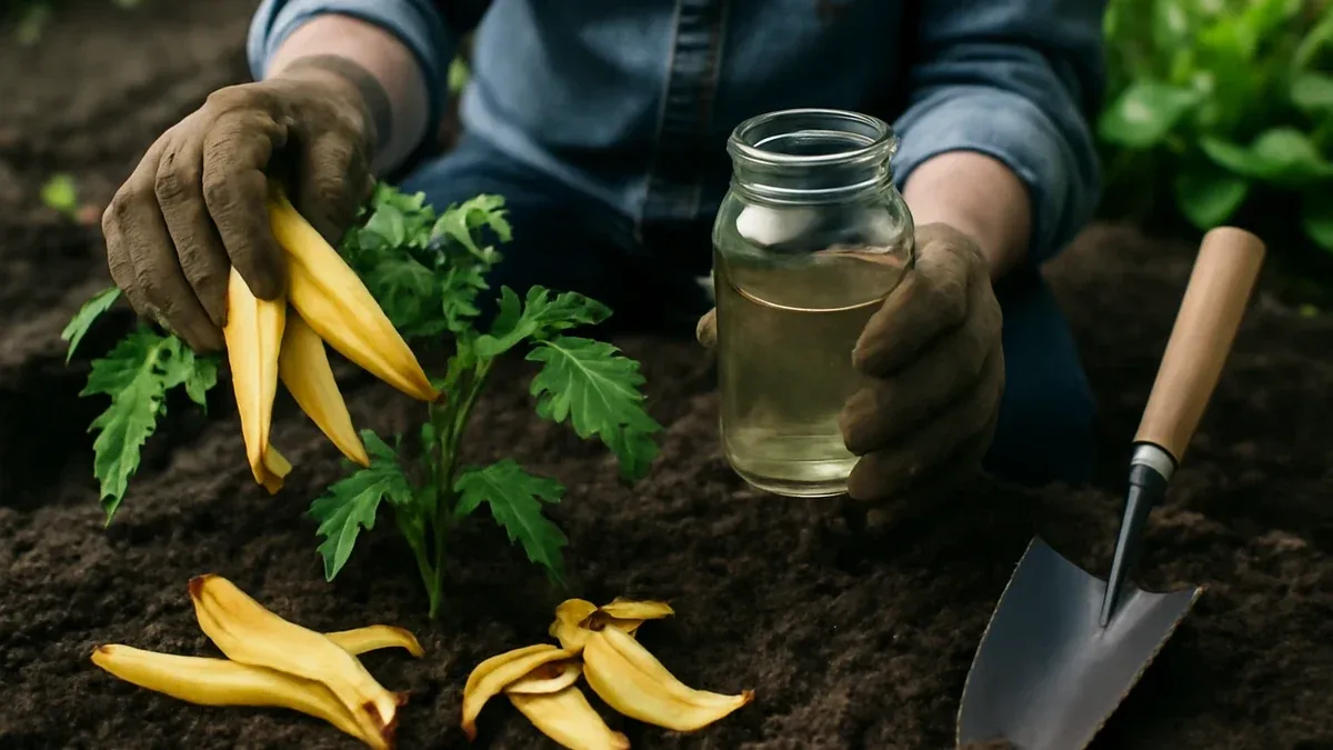 Bucce di banana nel compost: tempi e accorgimenti per usarle