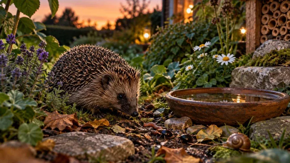 Creare un rifugio per ricci in giardino: dove posizionarlo senza disturbarli