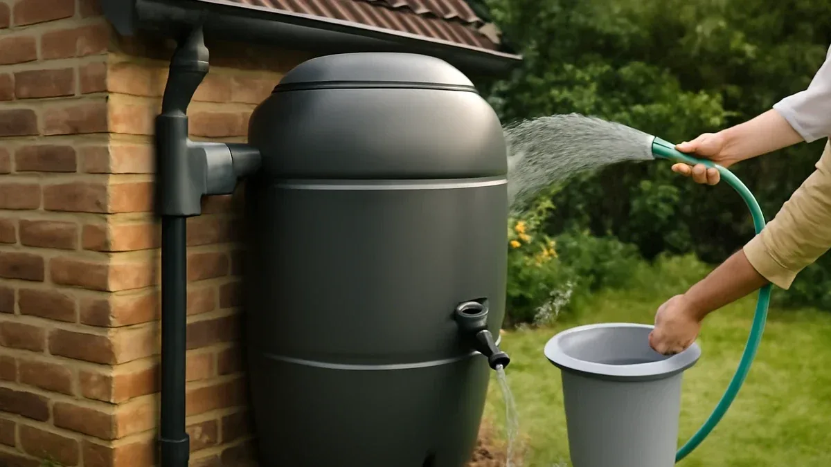 Raccogliere l’acqua piovana in giardino: come proteggere il contenitore