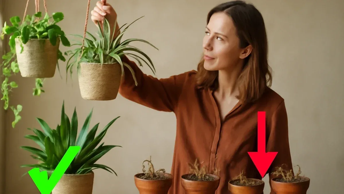 Tradescantia con fusti allungati: come riconoscere la carenza di luce