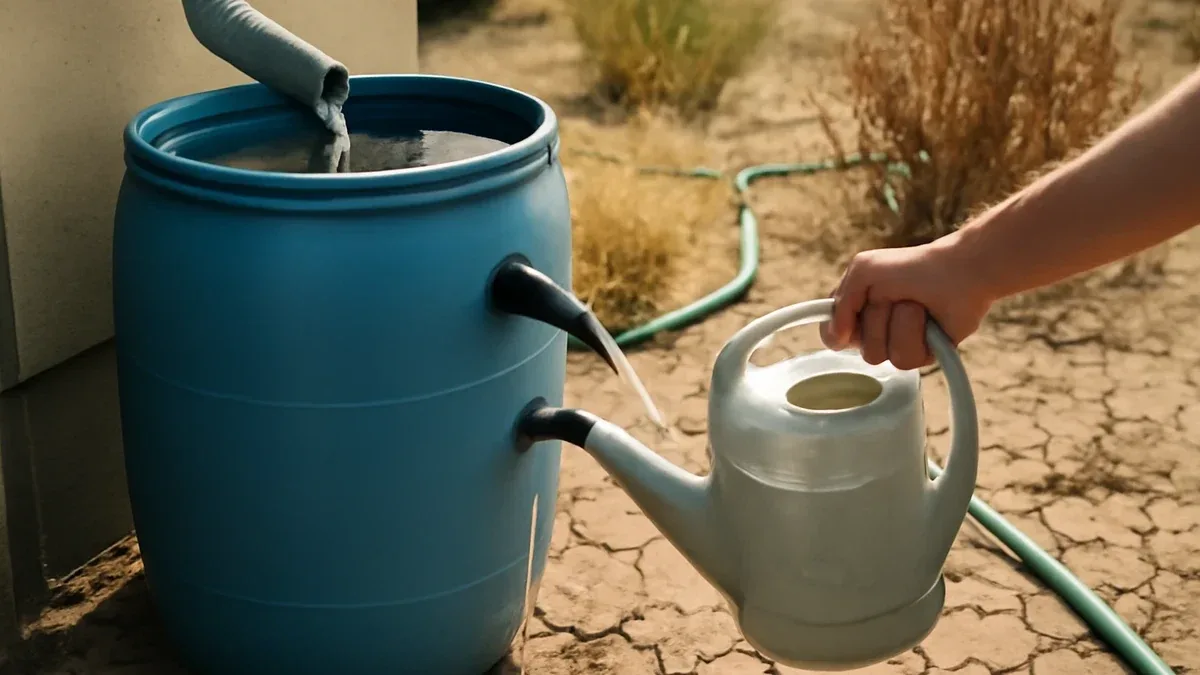 Riutilizzare l’acqua piovana per l’orto: accorgimenti per la raccolta